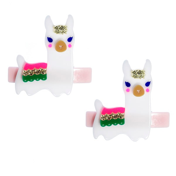 Llama Hair Clips - Lilies & Roses NY