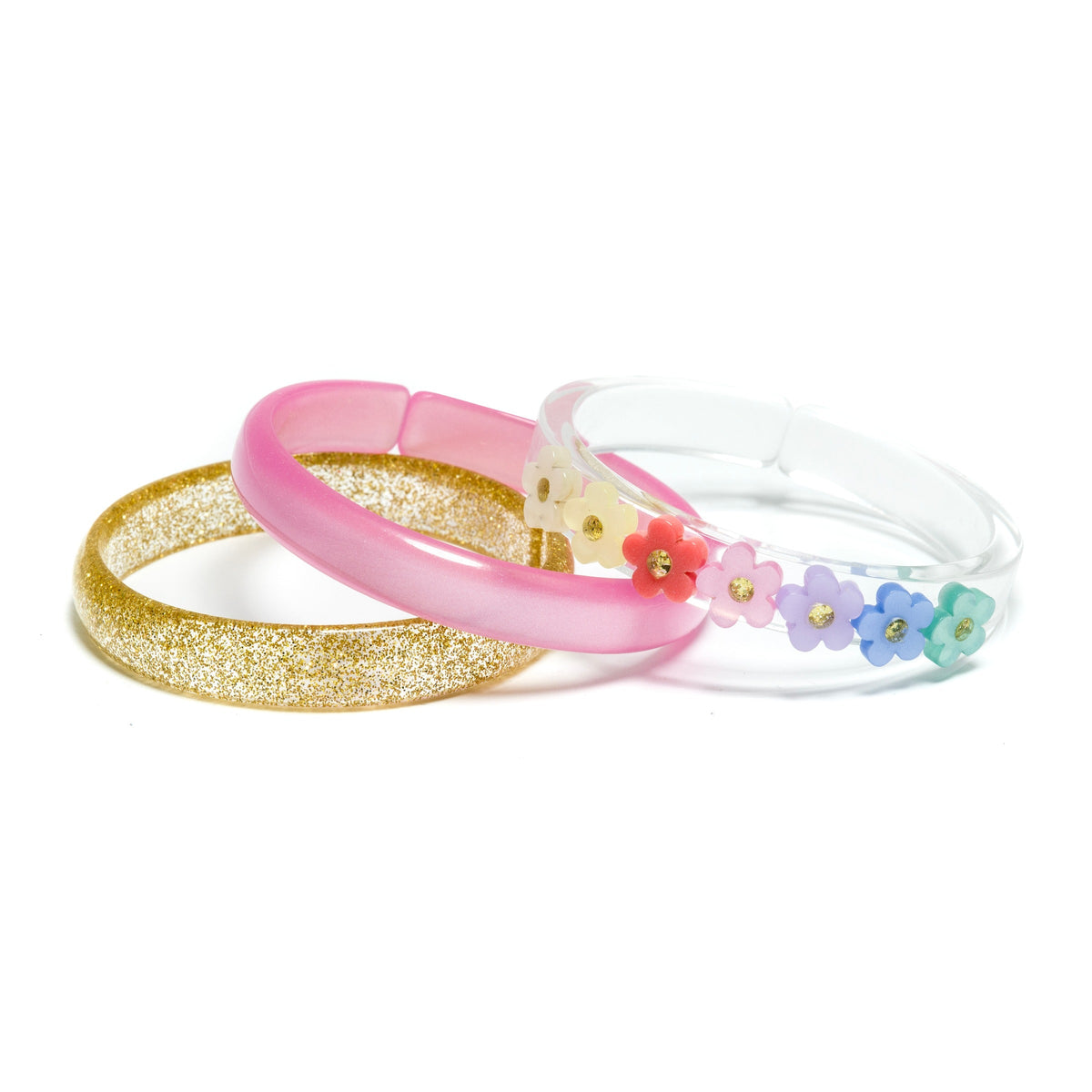 Pulseira De Flor Vania Centopeia Colorido Mix