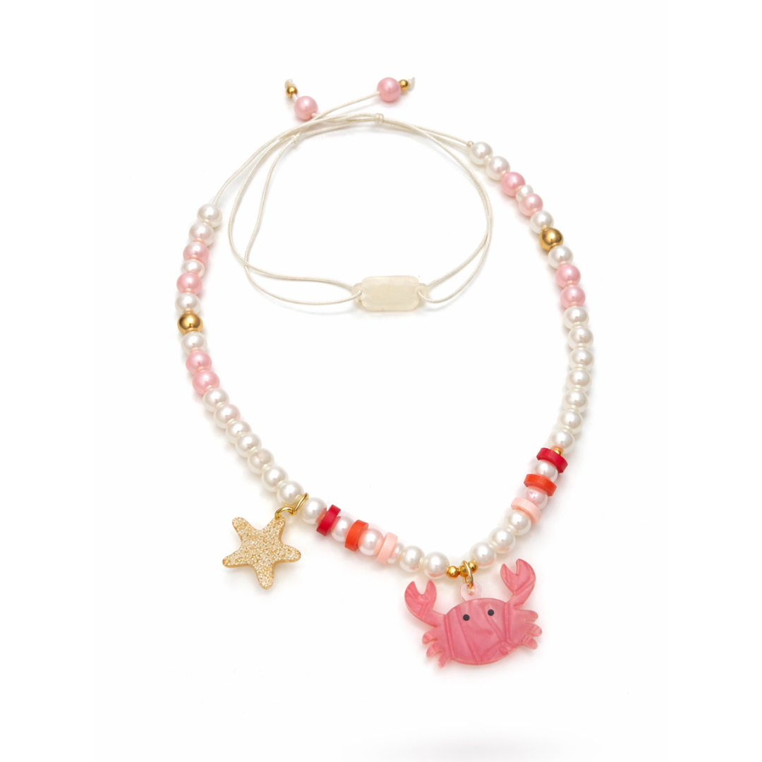 Colar Caranguejo Vermelho -SUM - Lilies & Roses NY