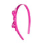 Thin Bow Headband - Rainbow Colors -  Lilies & Roses NY