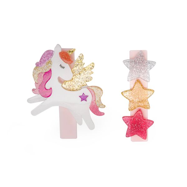 Bico de Pato Unicornio com Estrela Coral