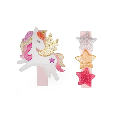 Bico de Pato Unicornio com Estrela Coral