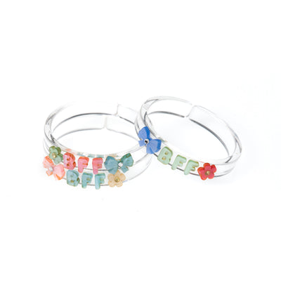  Pulseira Best Friends Forever Colorido Taxturizado