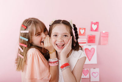 Pulseira Laço Mini com Cristal Rosa Claro