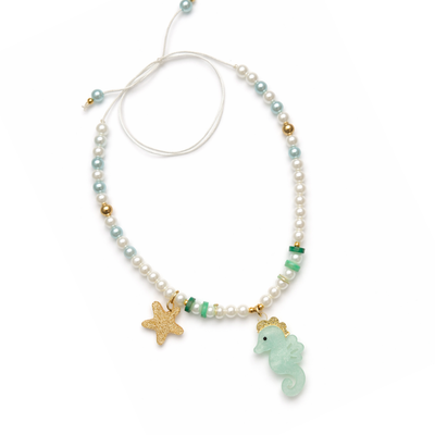 SUM - Colar Cavalo-Marinho Verde -  Lilies & Roses NY