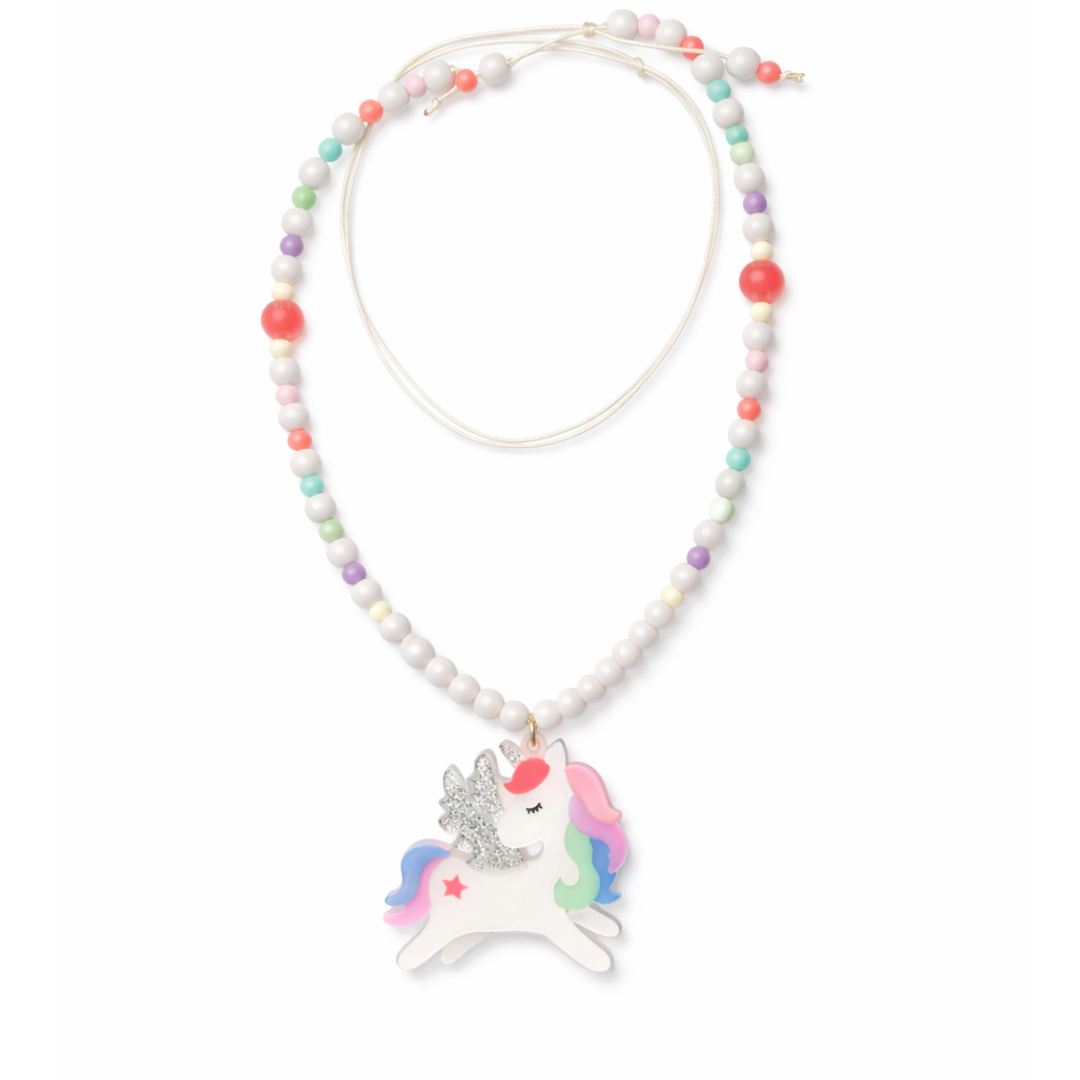 unicórnio pastel colar -  Lilies & Roses NY