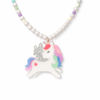 unicórnio pastel colar -  Lilies & Roses NY