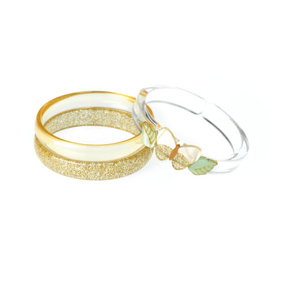  Pulseira Borboleta Dourado