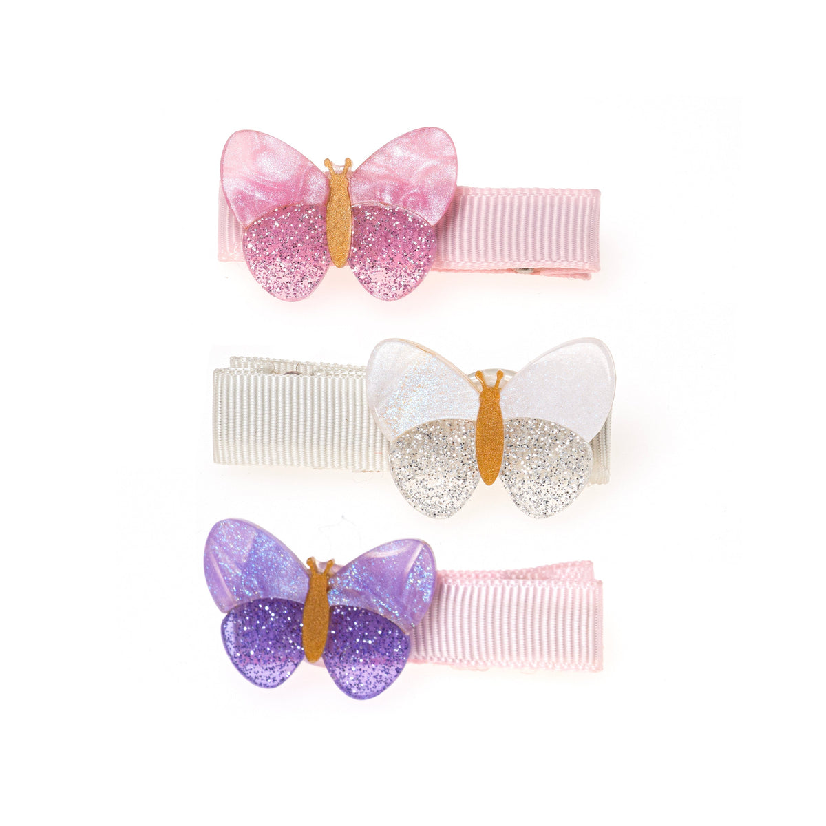  Bico De Pato Baby Borboleta Tons Lilas Texturizado