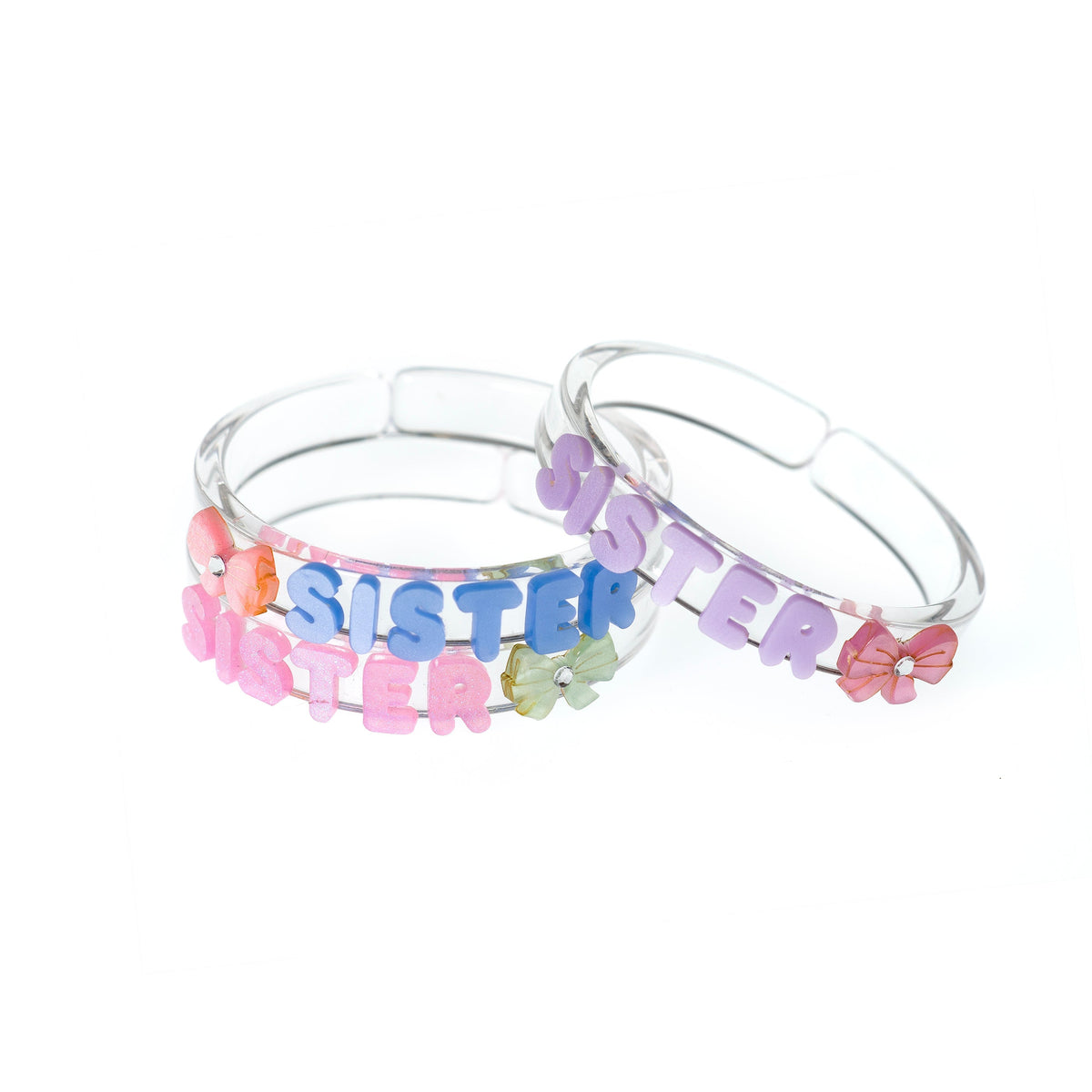  Pulseira Sister Tons Lilás Texturizados
