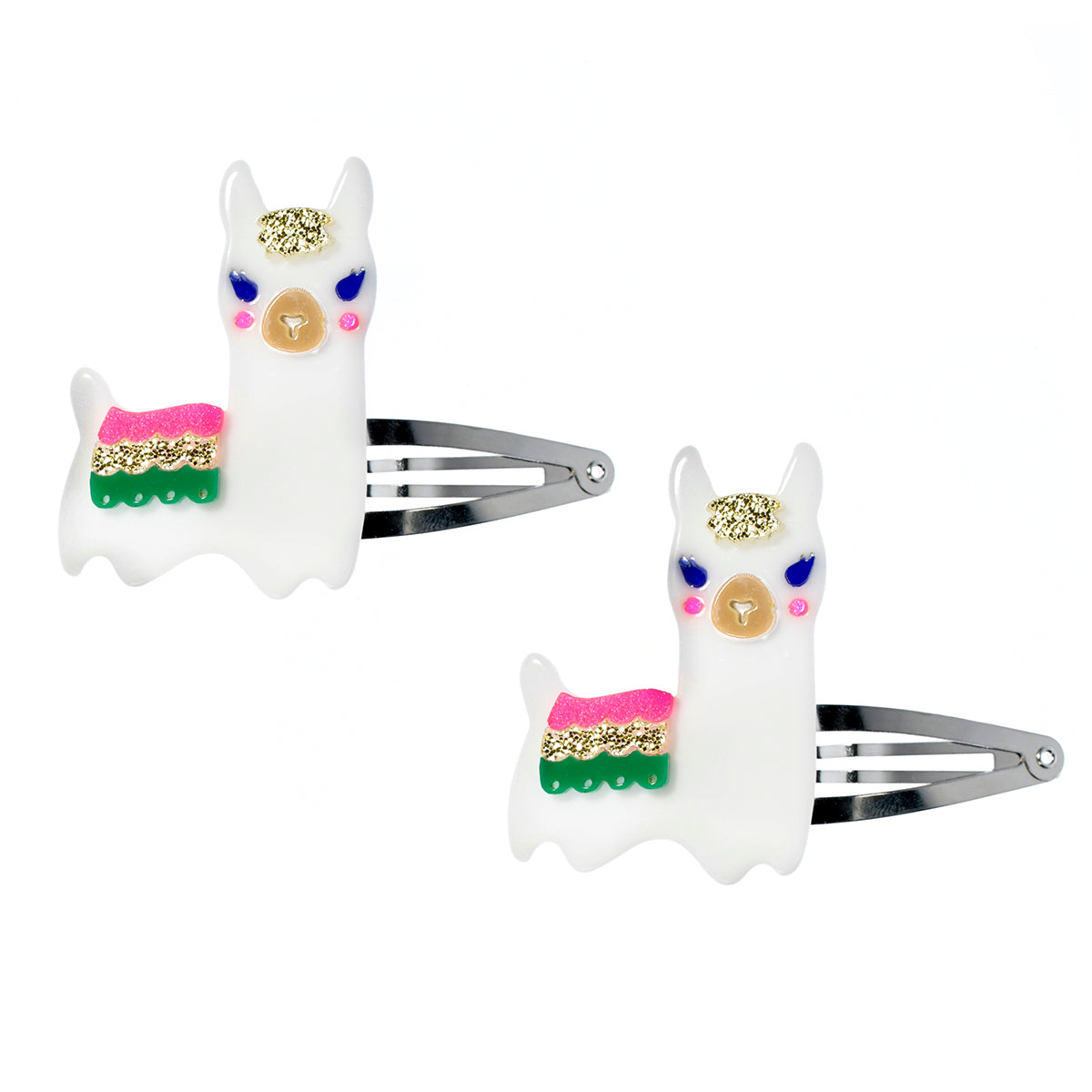 Llama Hair Clips -  Lilies & Roses NY