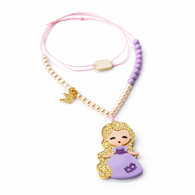 Colar Fashion Girl R com Bolinha