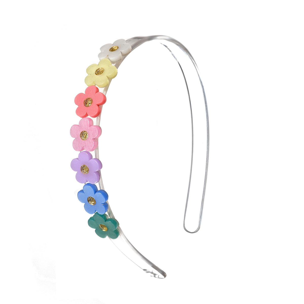 Tiara de Flor Vania Multi Colorido Mix