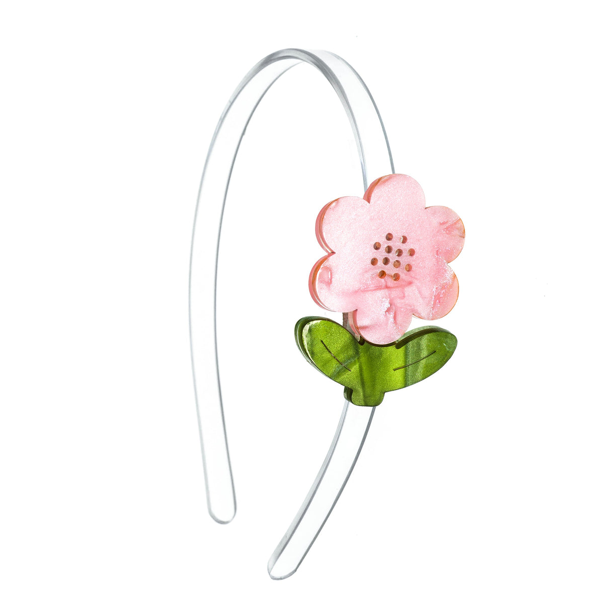 Tiara Flor Rosa