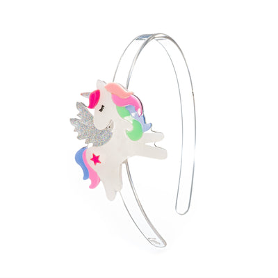 Tiara Unicornio de Asa Tons Colorido