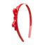 Thin Bow Headband - Rainbow Colors -  Lilies & Roses NY