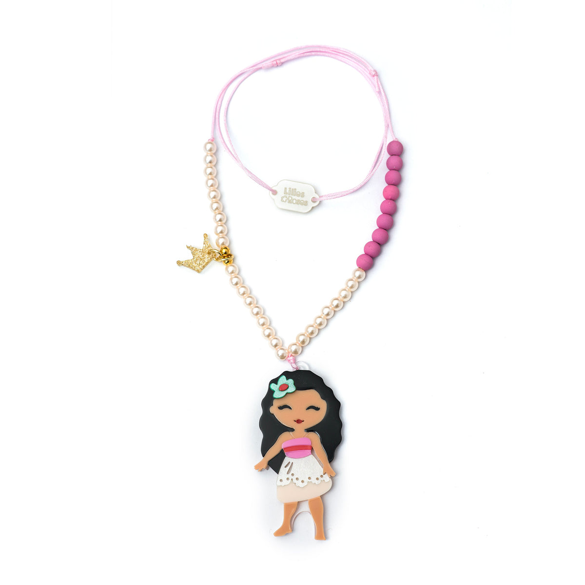 Colar Fashion Girl MO com Bolinha