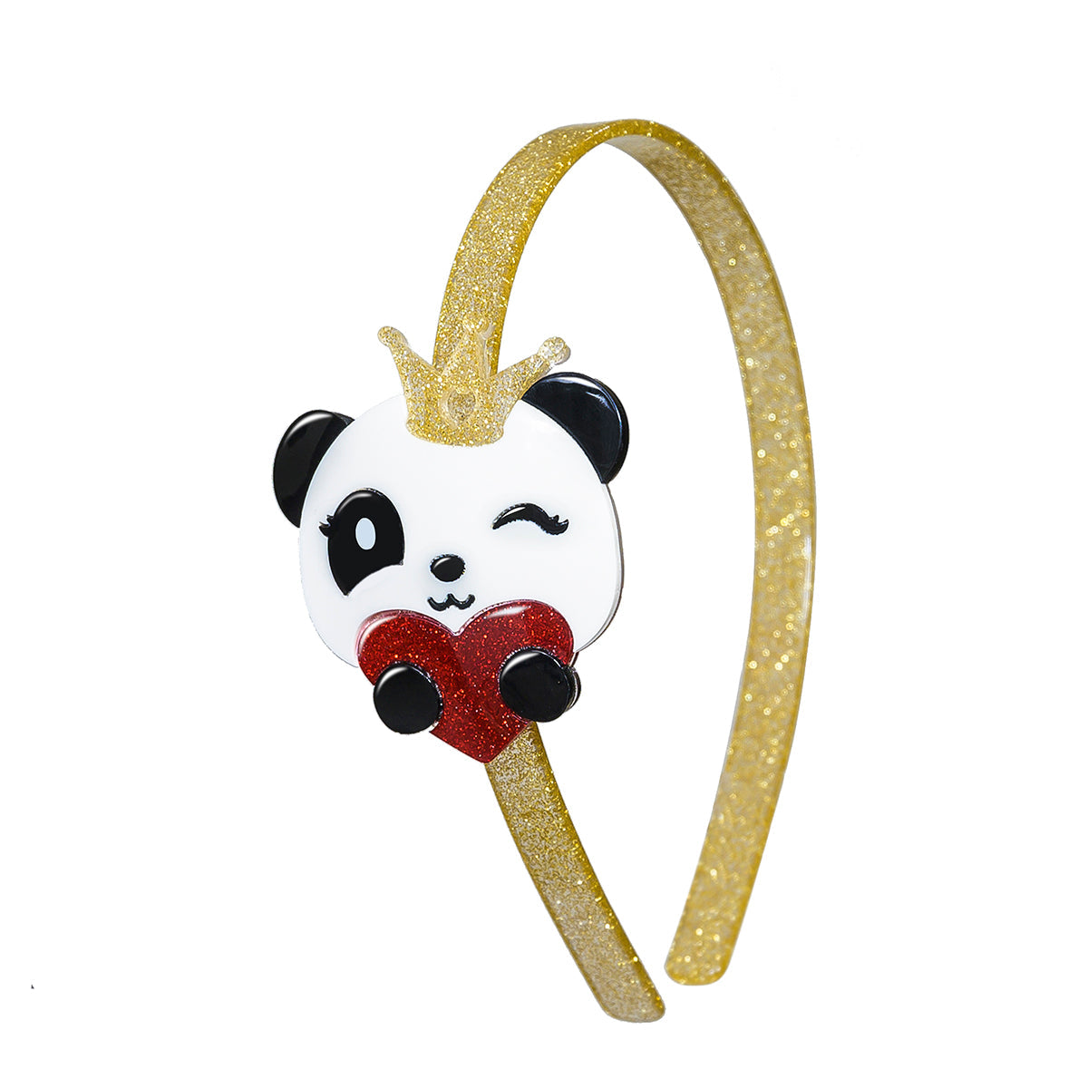 Panda Heart Headbands -  Lilies & Roses NY